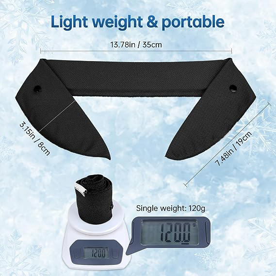 2 Pack Cooling Neck Wraps With Long Lasting Gel