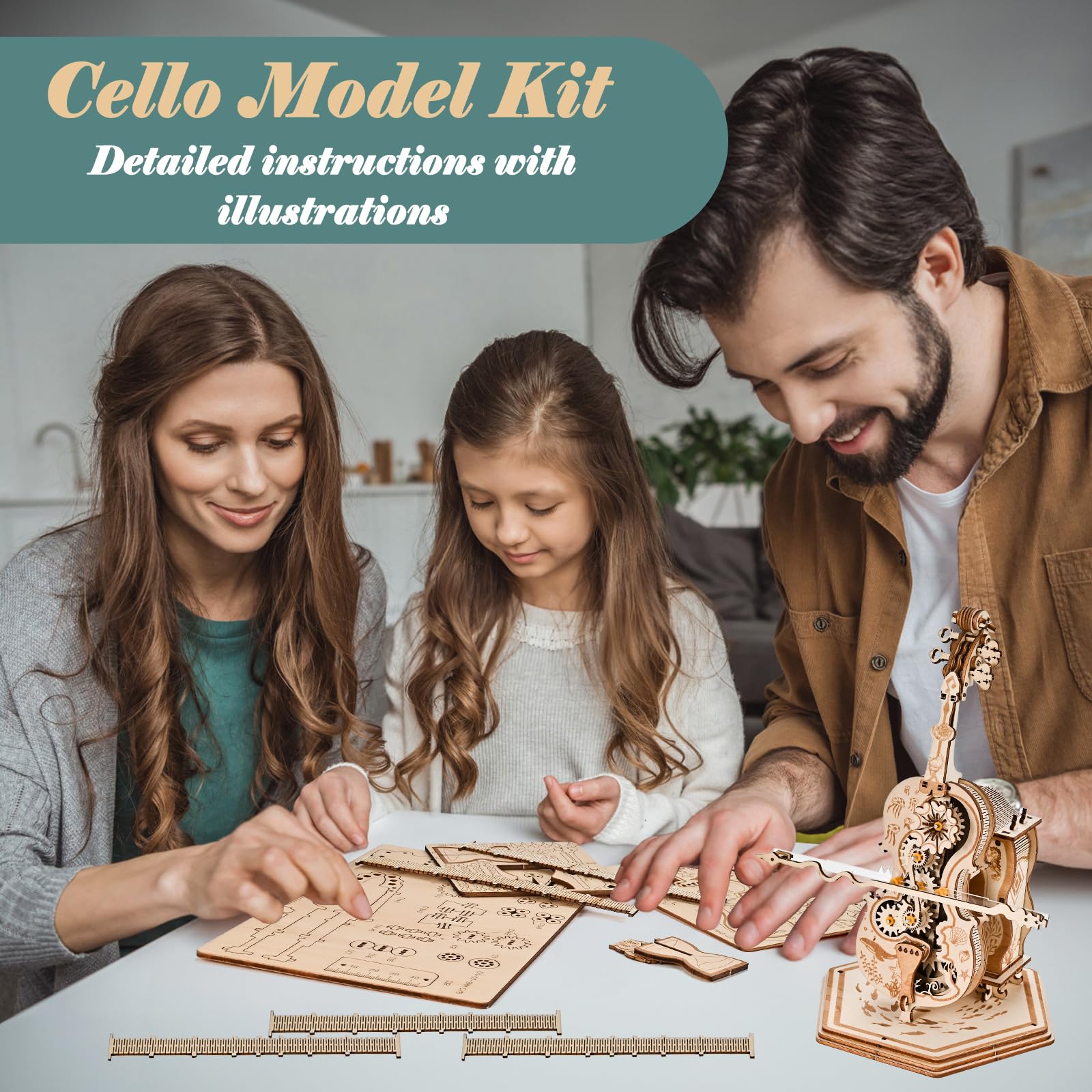 🎁Get 49% off - DIY Wooden Cello