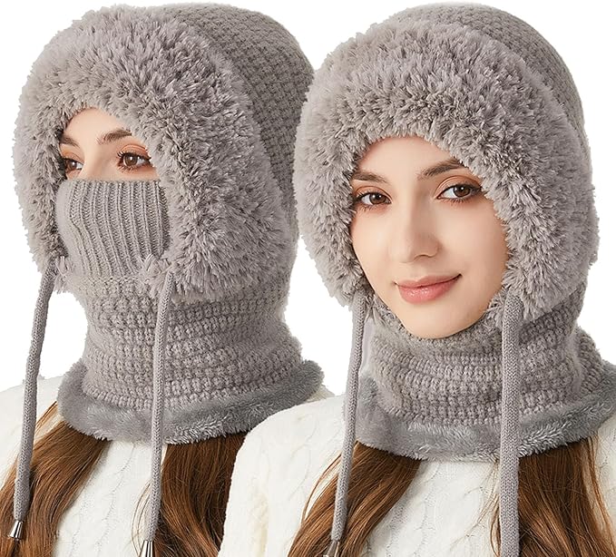 ❄️Women's Outdoors Windproof Scarf Hat