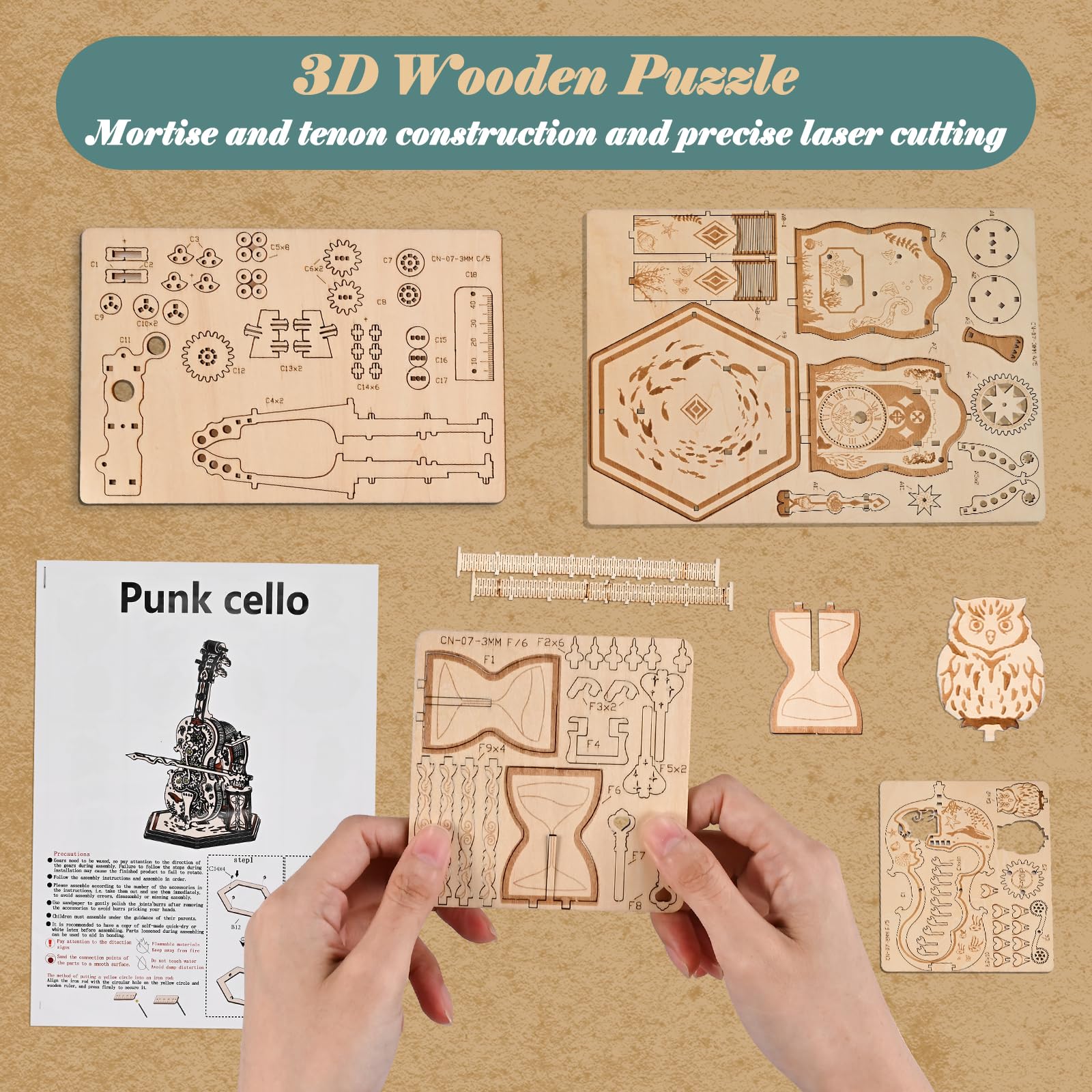 🎁Get 49% off - DIY Wooden Cello