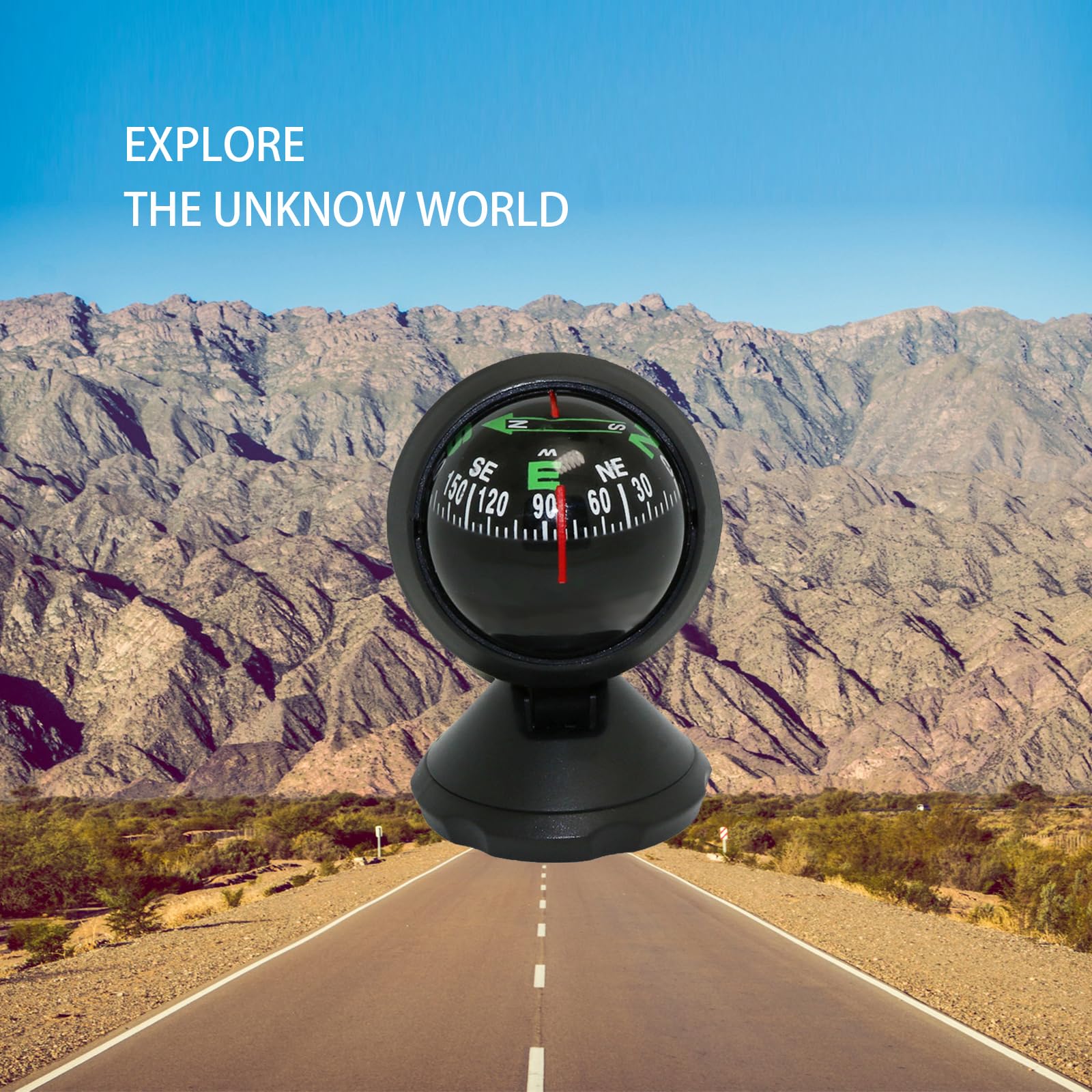 Mini Automotive Compass Ball