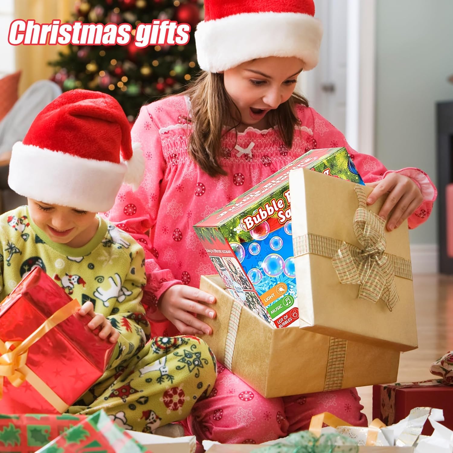 Funny Santa Claus Bubble Modeling of The Fart Fart