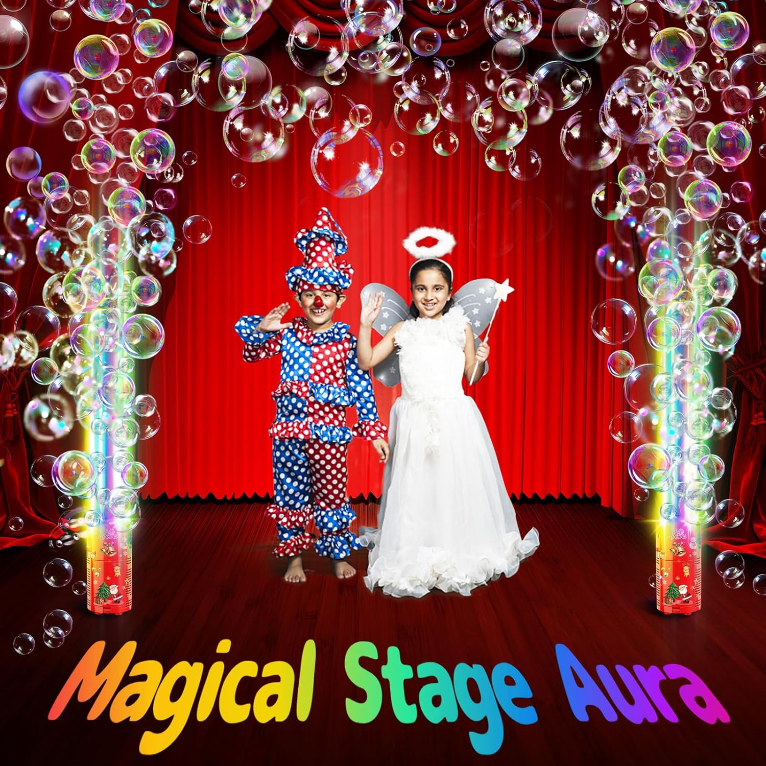 (🔥Last Day Promotion- SAVE 48% OFF)Fireworks Bubble Machine