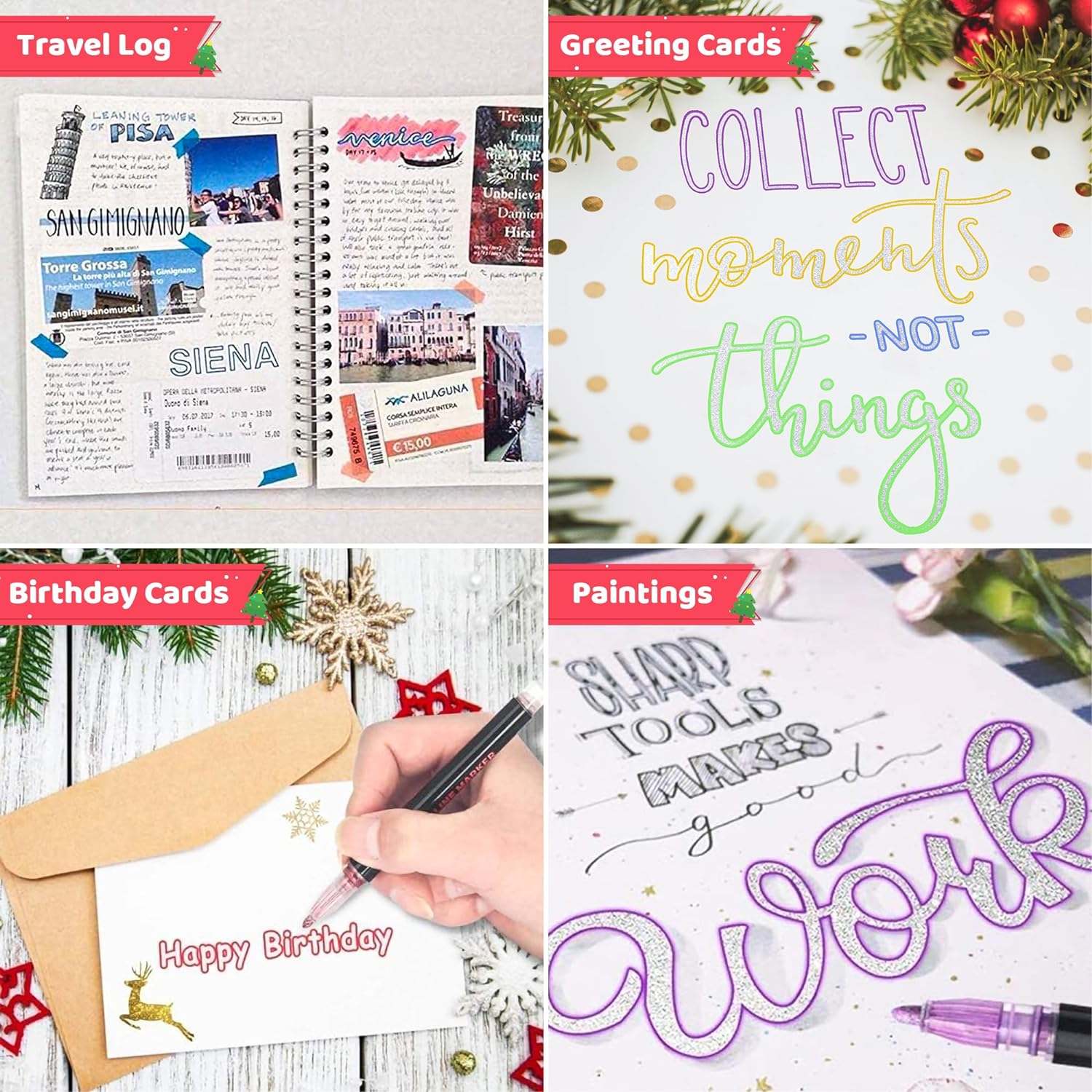 🎁Best Gift🎅Marker Pen for Highlight（1 Set / 24Pcs）