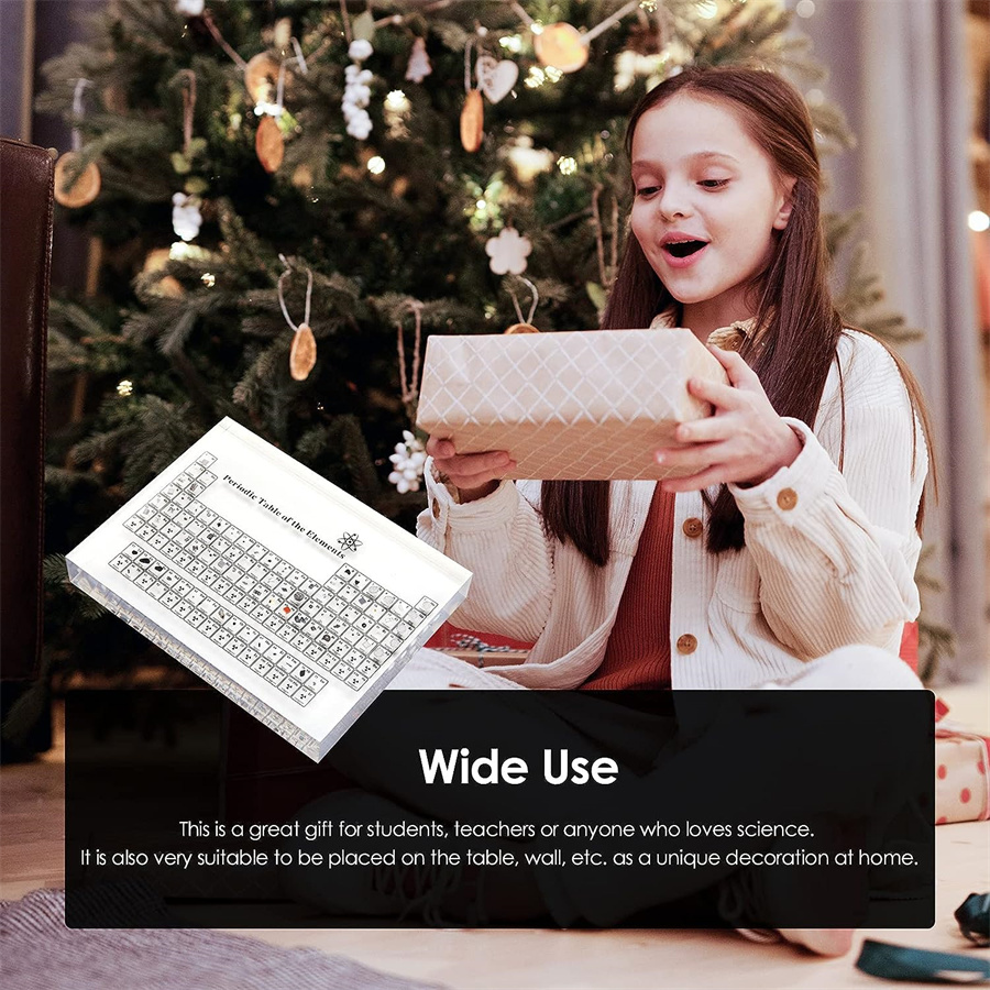 🔥LAST DAY 49% OFF - Periodic Table of Elements（Contains 83 Real Element Samples）🔥