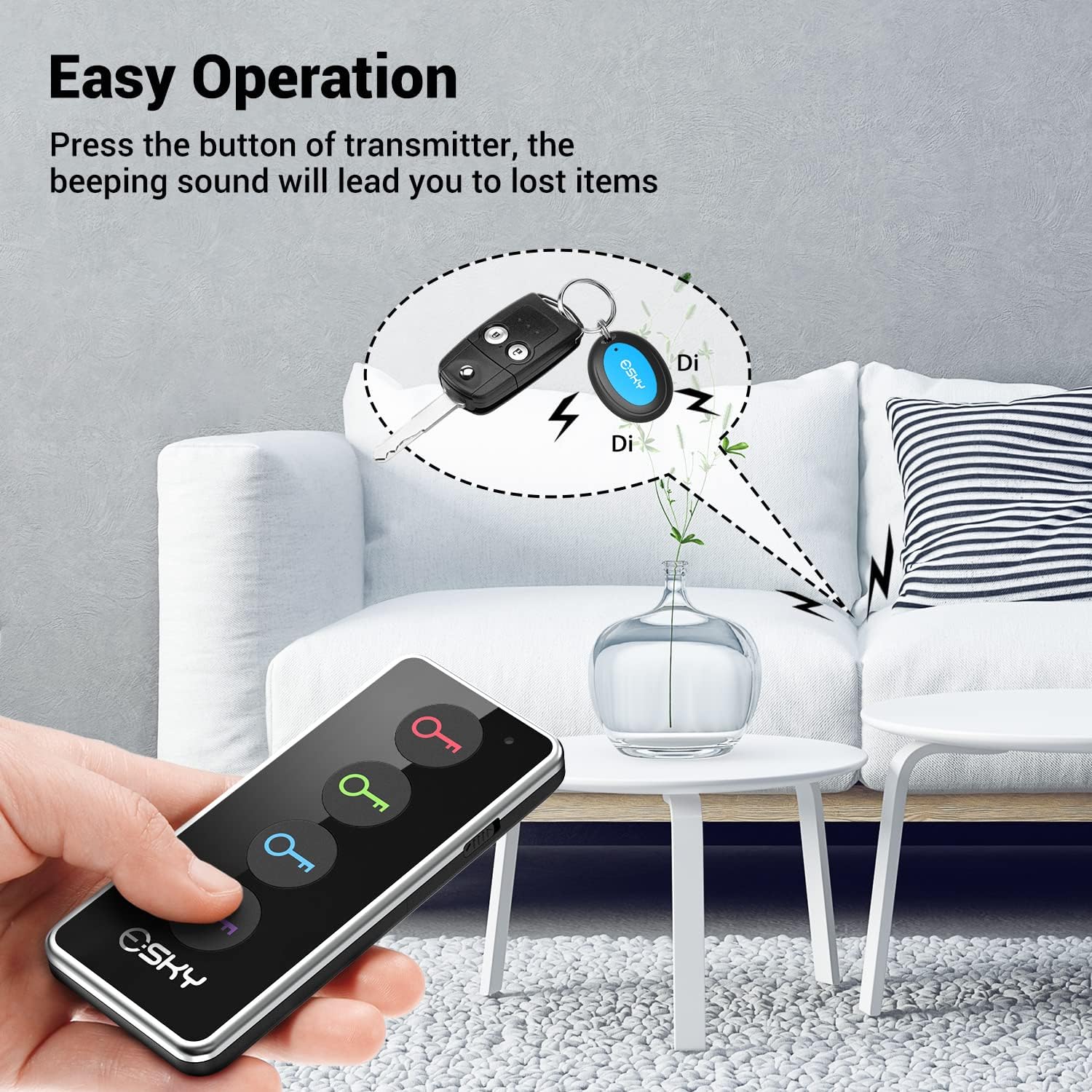 Wireless Remote Finder Key Finder 