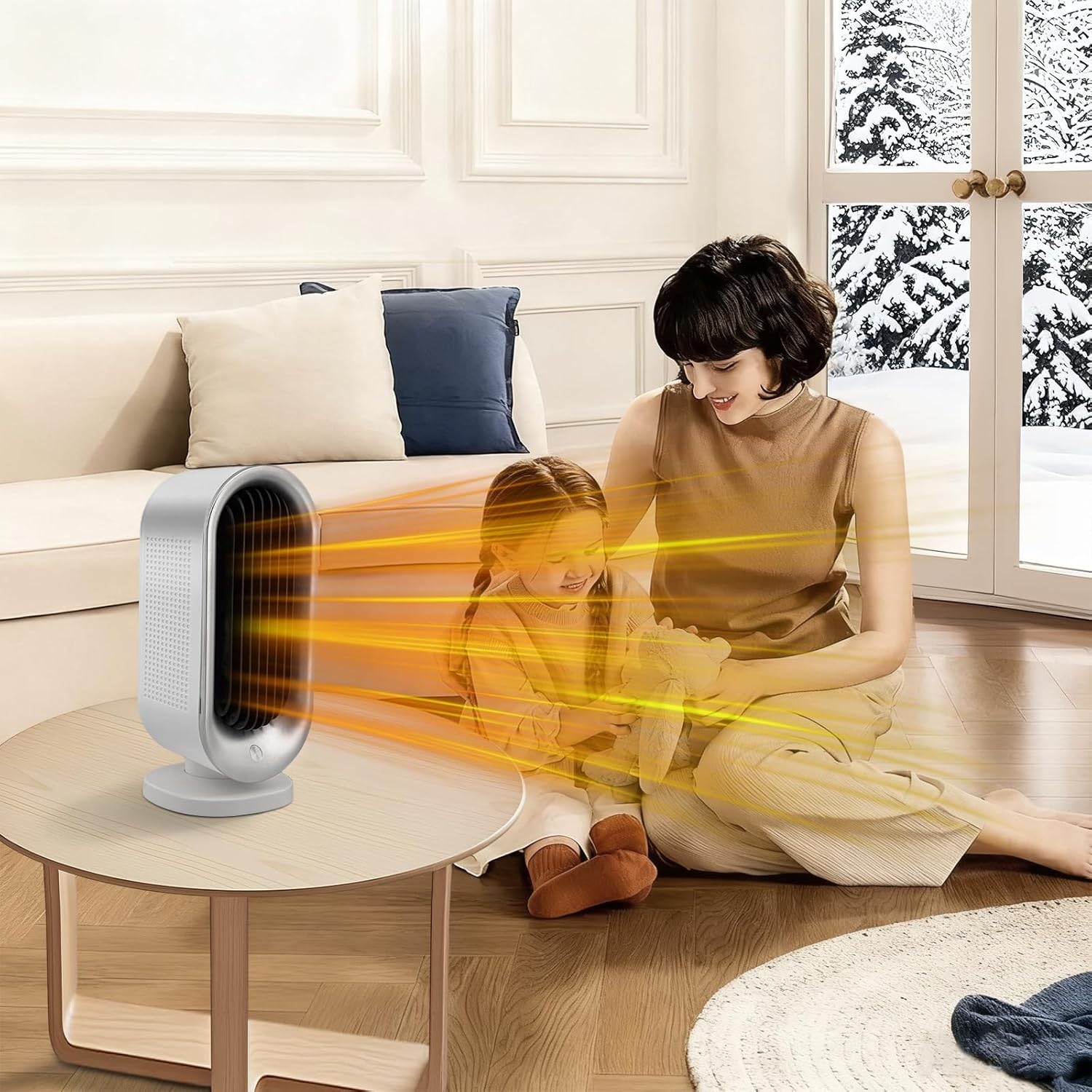 1200W AI Intelligent Variable Frequency Space Heater