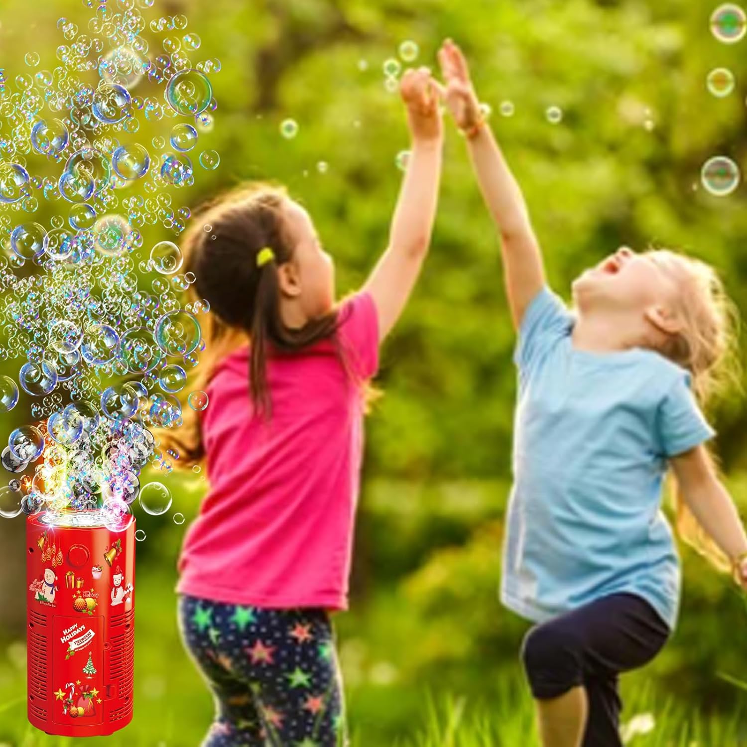 (🔥Last Day Promotion- SAVE 48% OFF)Fireworks Bubble Machine