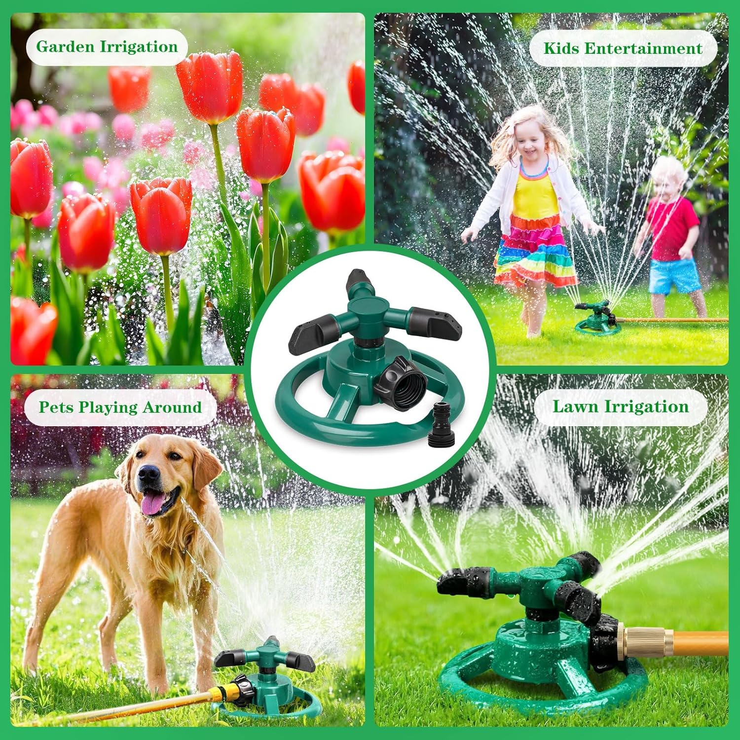360 Degree Automatic Rotating Lawn Sprinkler