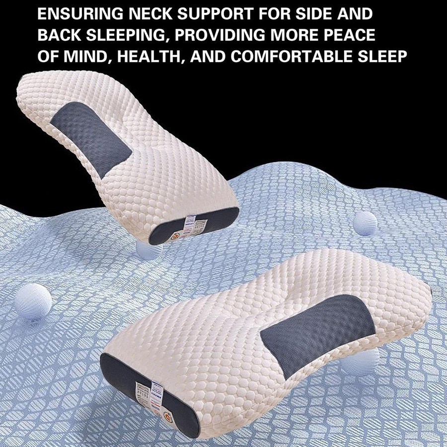 💥 Big Sale 50% OFF💥 Antibacterial Neck Support Sleep-Aid Massage Pillow