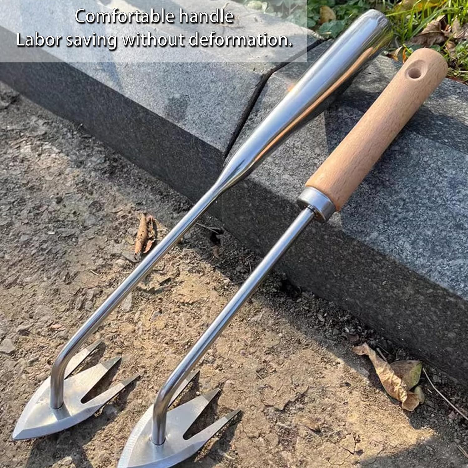 2025 New 3-Tooth Manganese Steel Weeding Tool