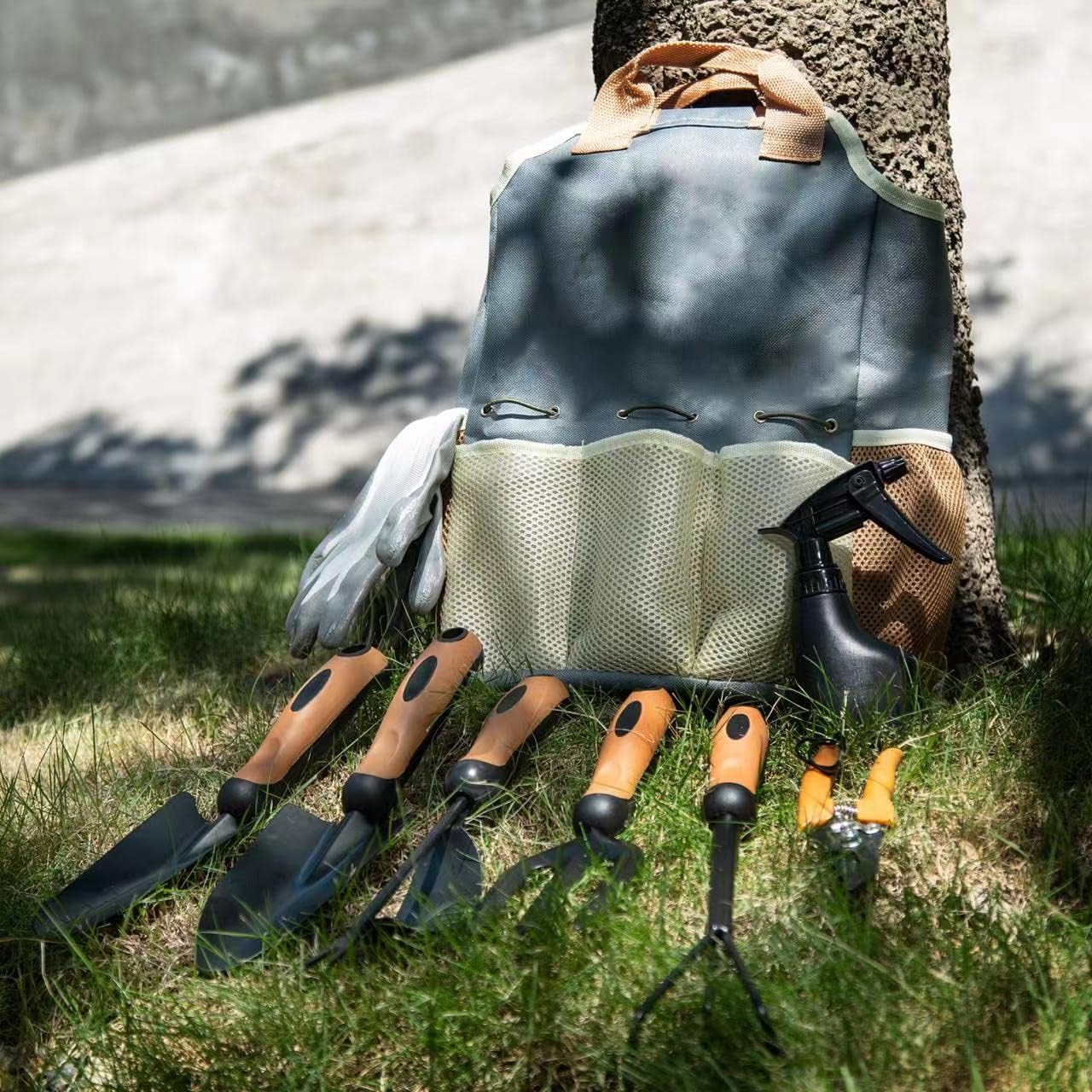 9 Pcs Stainless Steel Gardening Tools