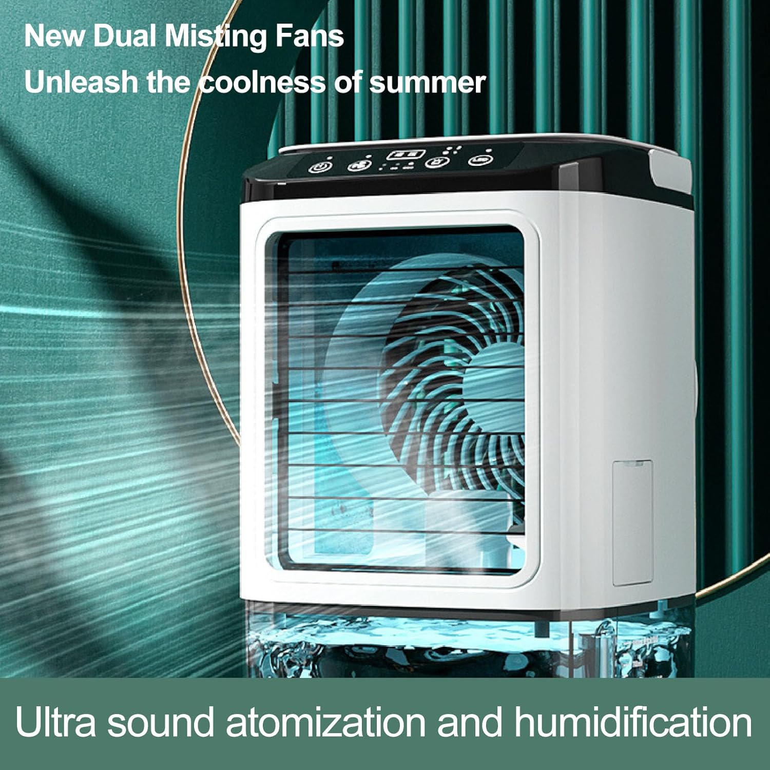 Large Water Tank Double Spray Portable Refrigeration Air Conditioner