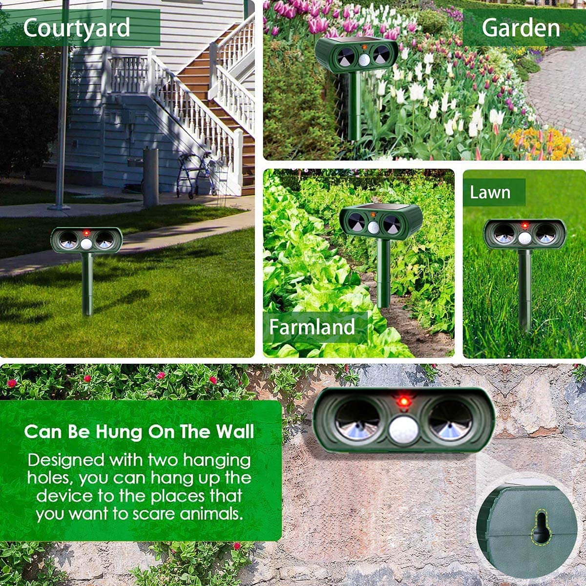 Solar Ultrasonic Mouse Repeller