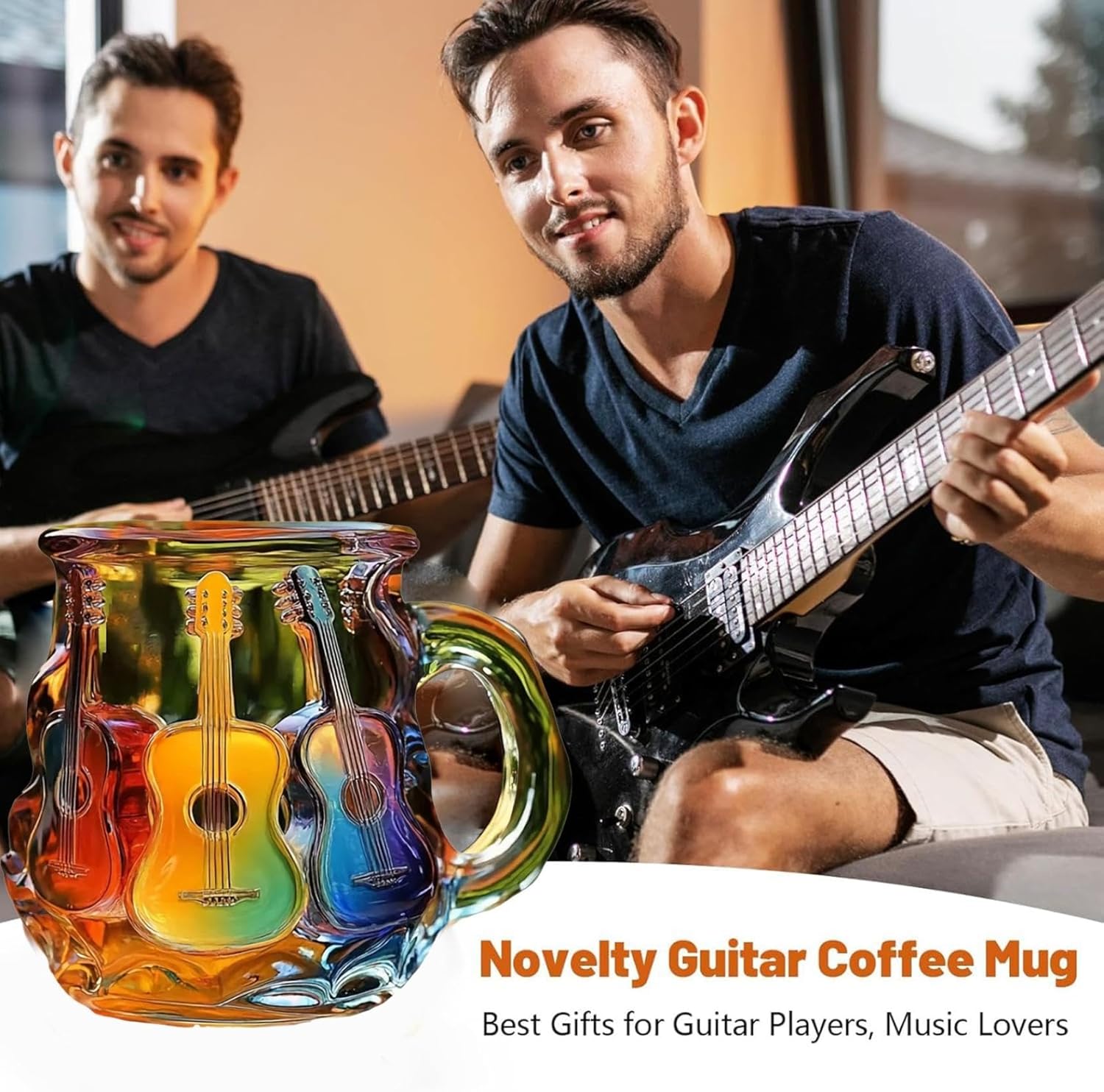 Guitar Art Coffee Mug