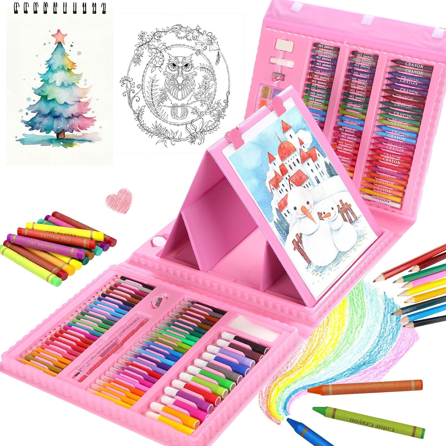 Deluxe 6-In-1 Art Creativity Set