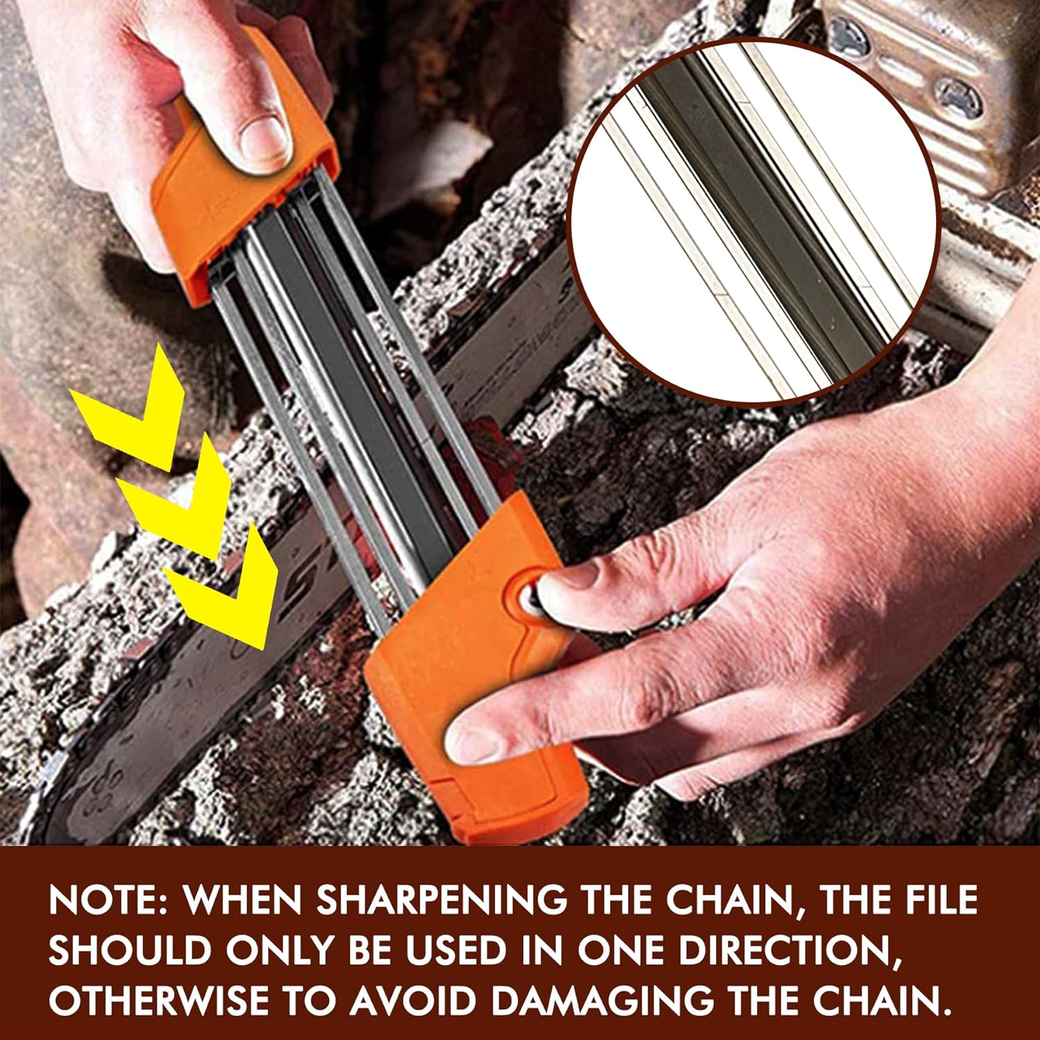 2 in 1 Chain Saw Sharpener Tool 