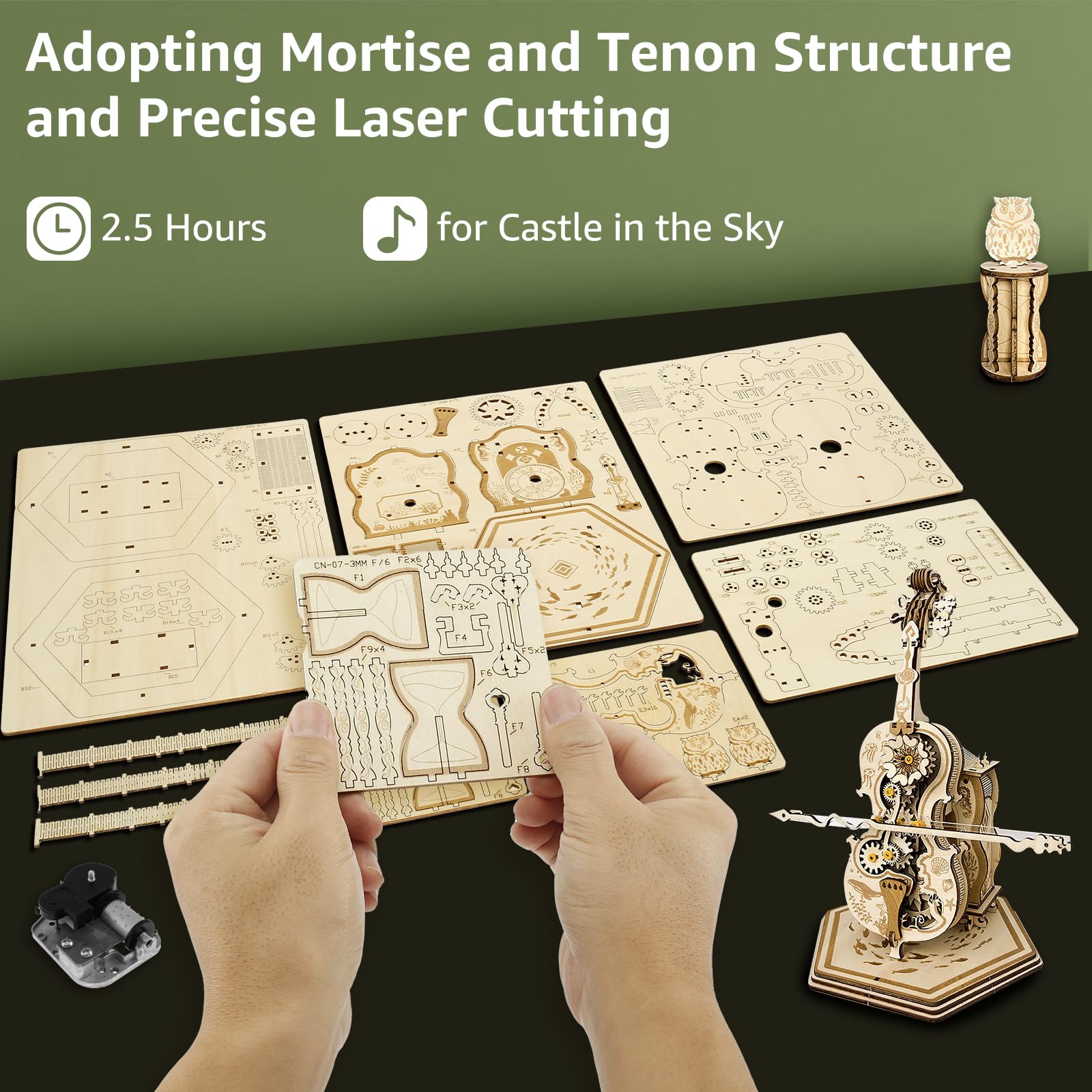 🎁Get 49% off - DIY Wooden Cello