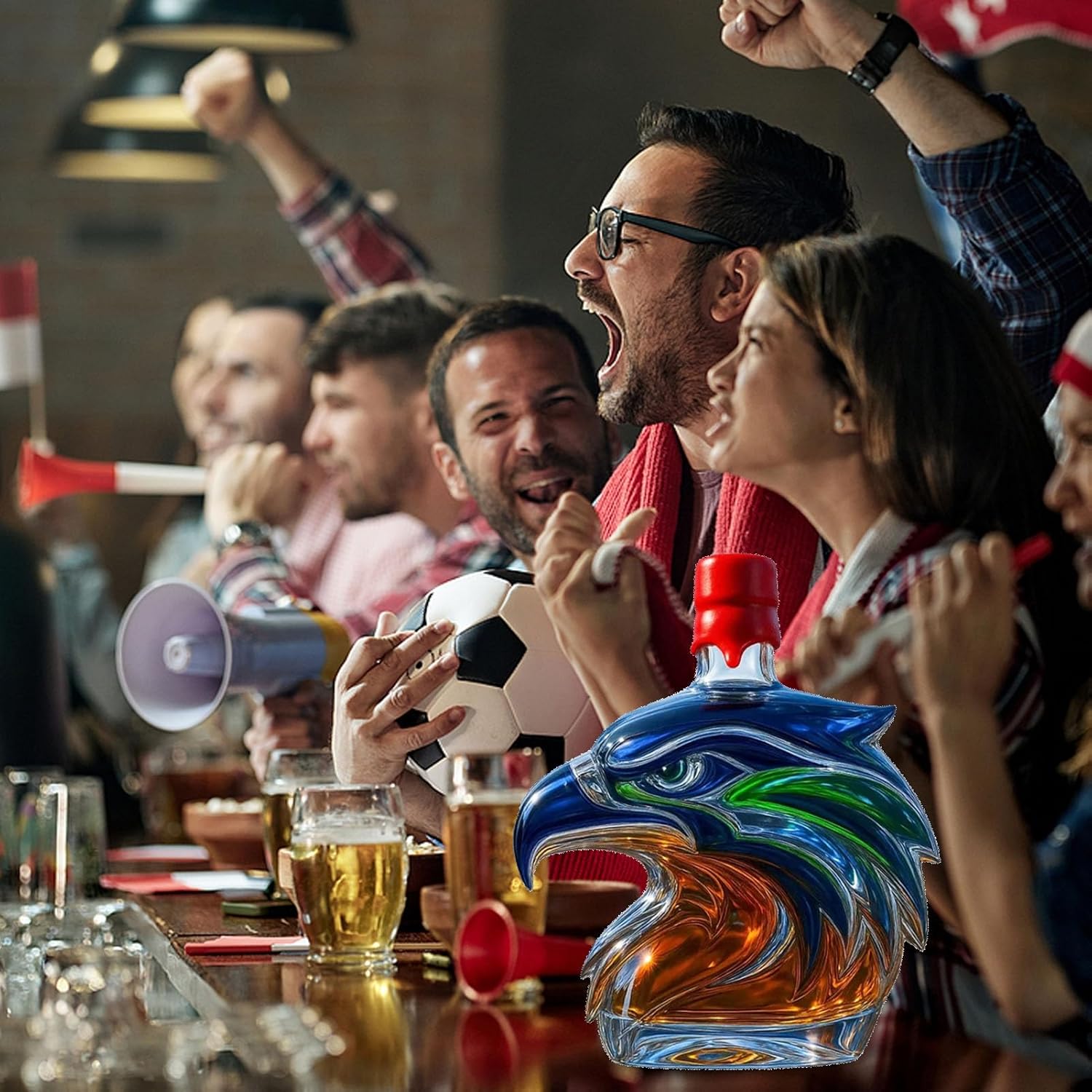 Seattle Seahawks Limited Edition Whisky Bottle