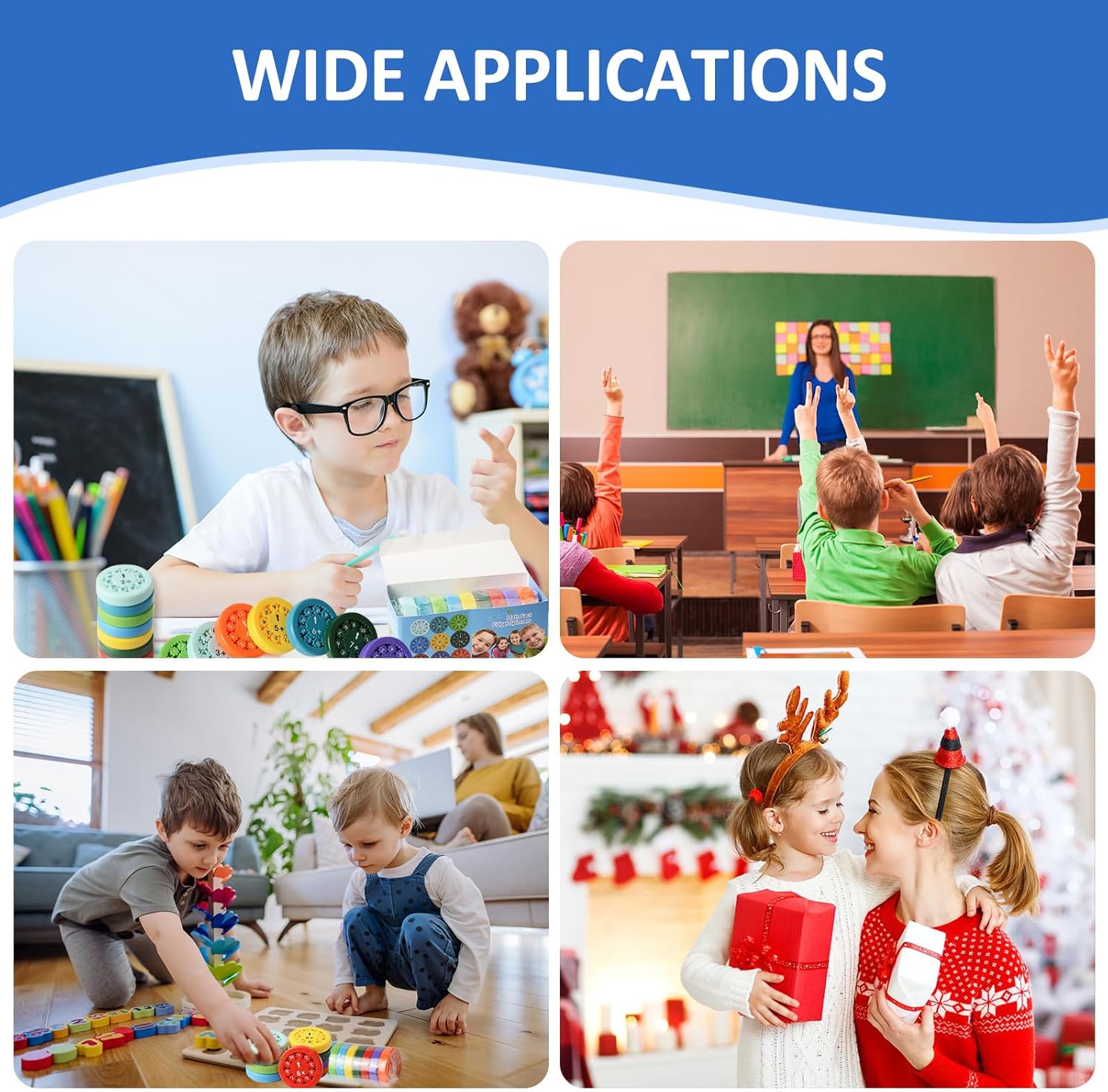 Math Fidget Spinners for Kids