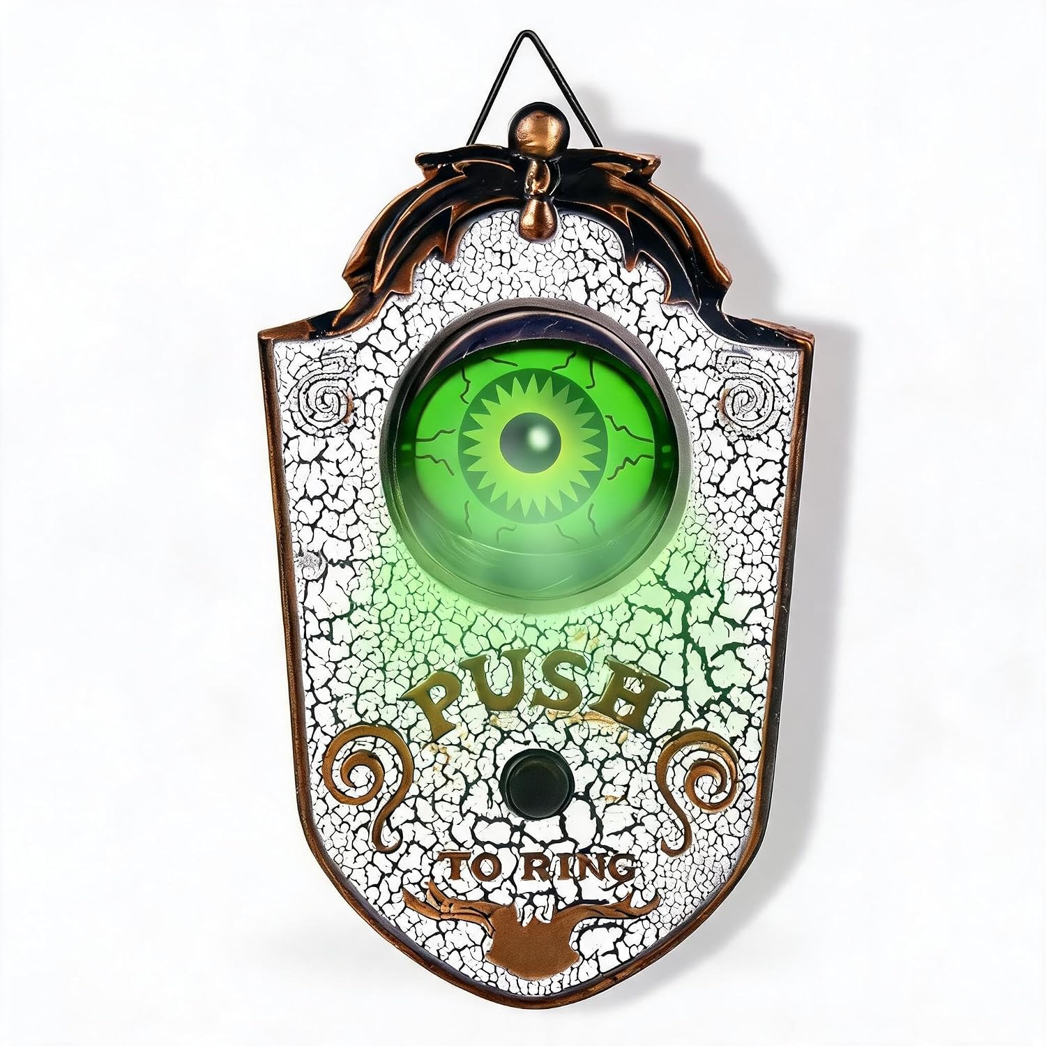 Halloween Haunted Eye Animated Doorbell