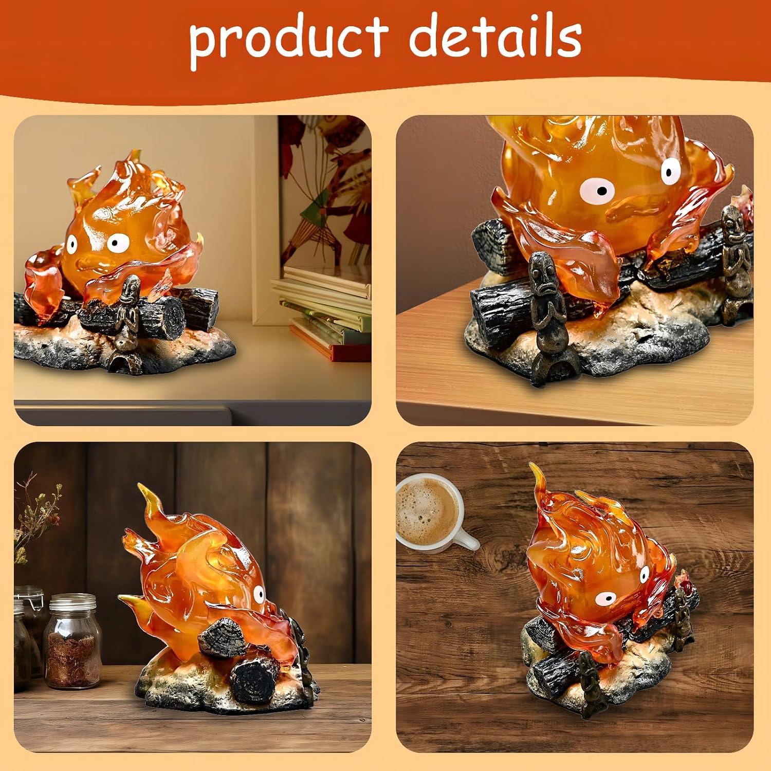 🔥The Flame Of The Heart-Calcifer Night Light