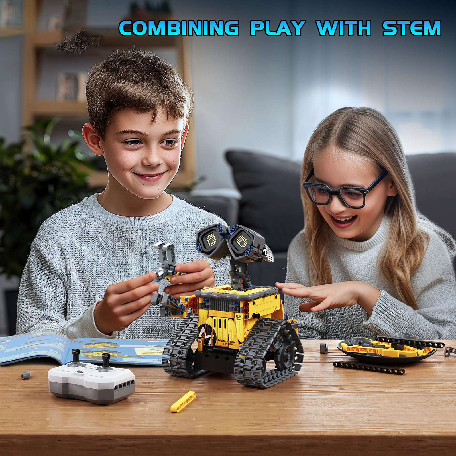 3-In-1 Robot Building Block Set Toy