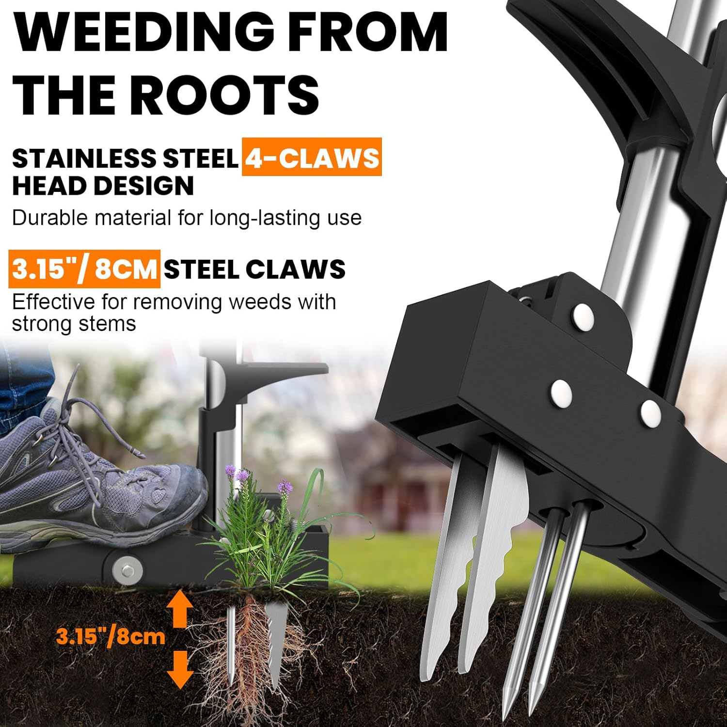 Stand-up Weed Puller