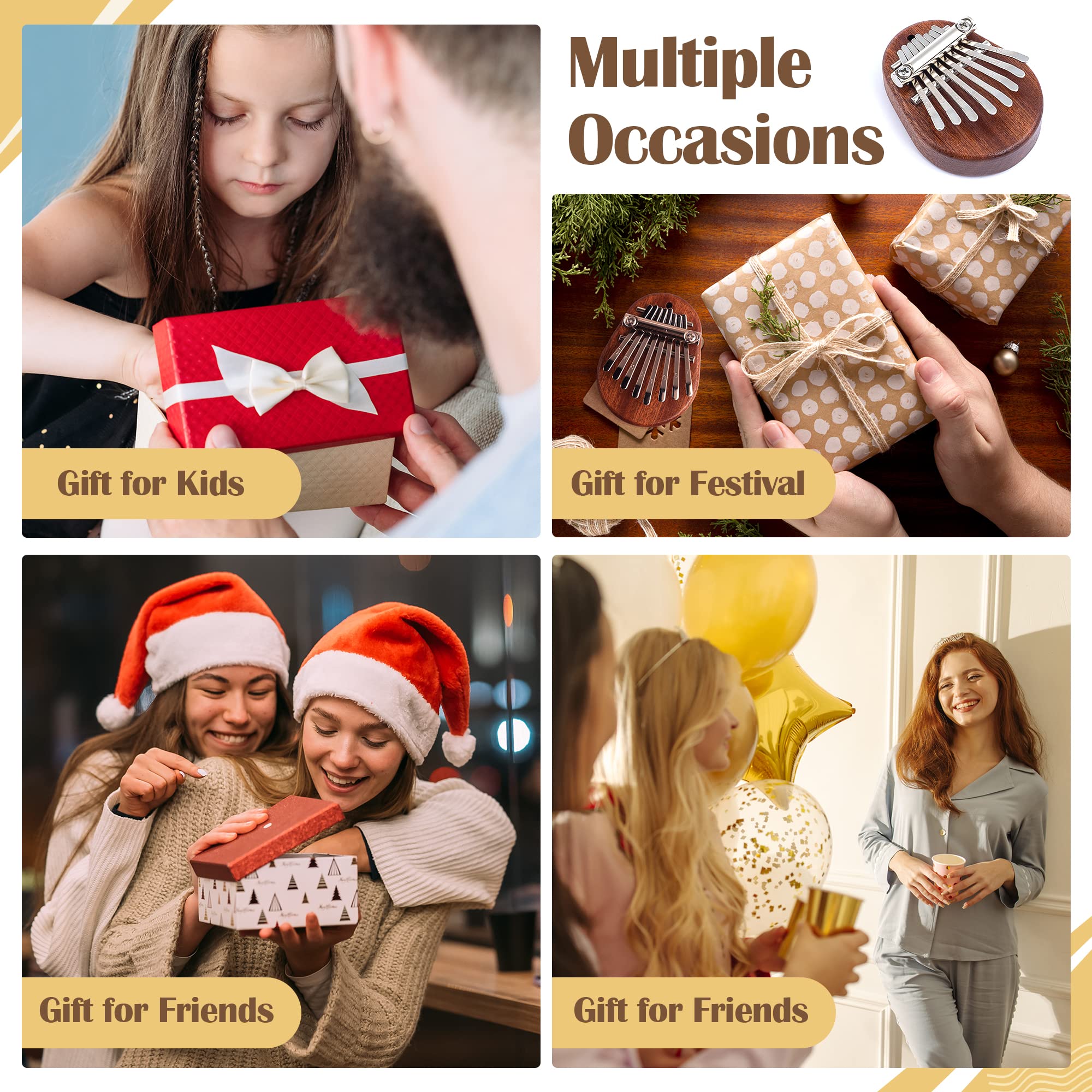 8 Key exquisite Finger Thumb Piano