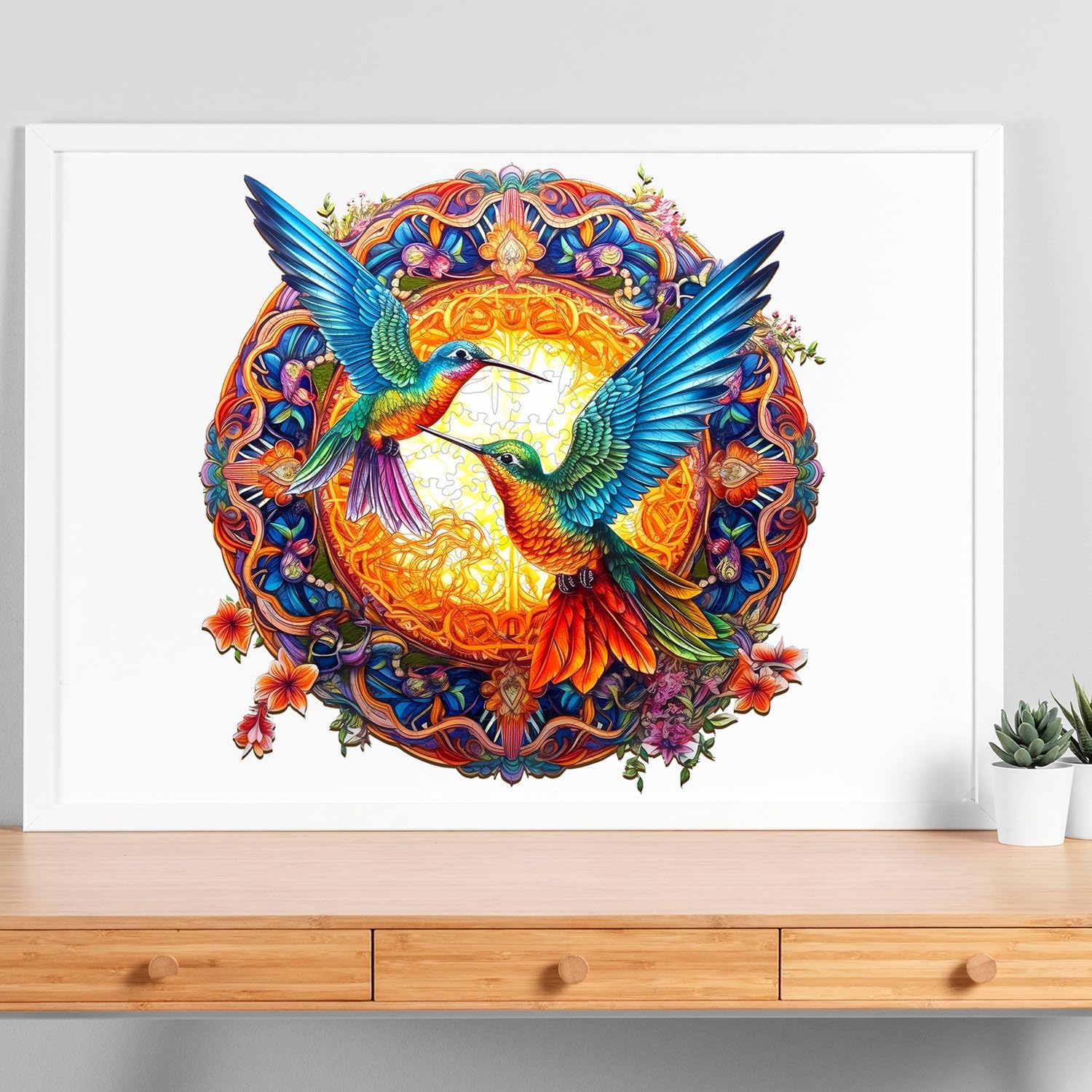 Hummingbird Wooden Jigsaw Puzzles for Adults