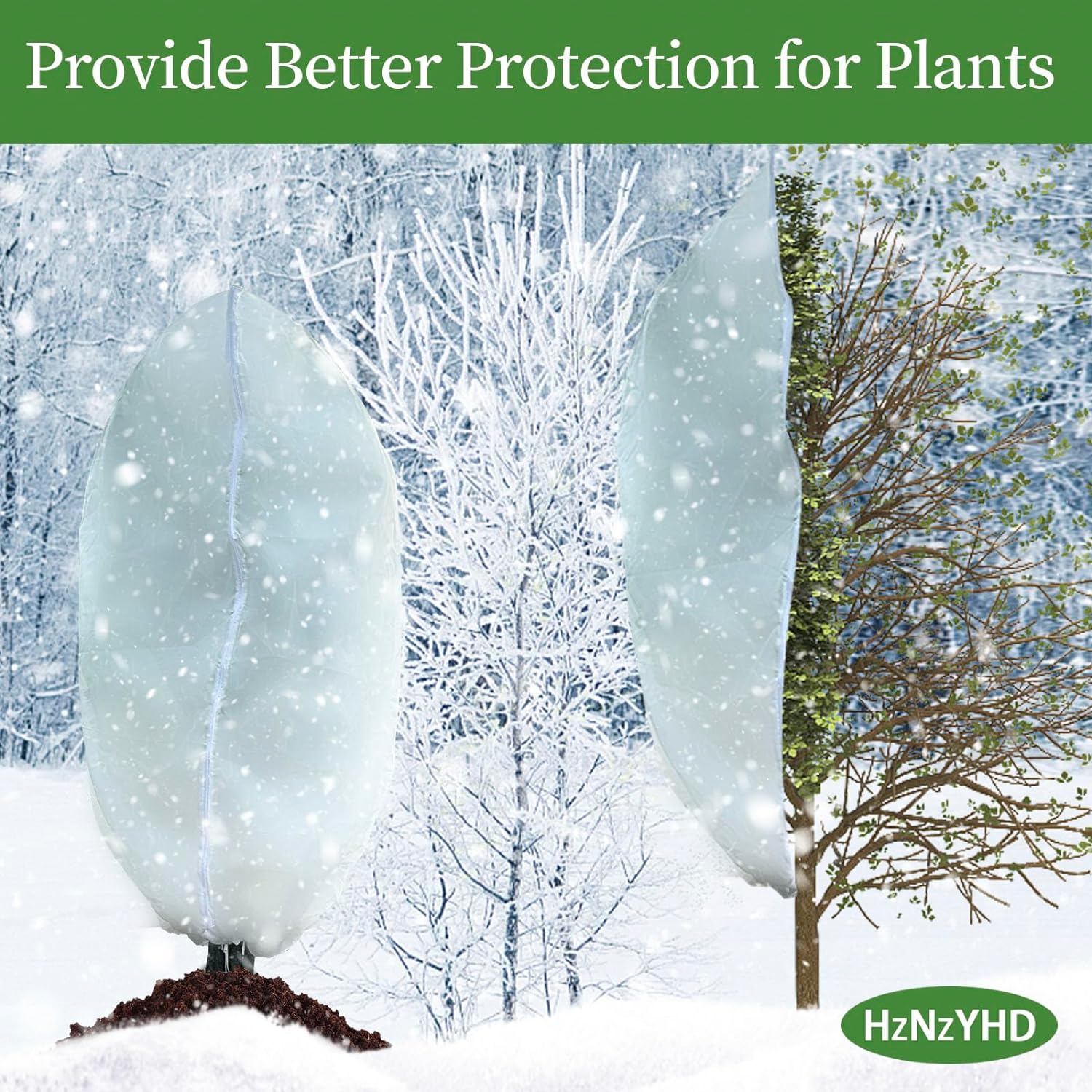 Plant Covers Freeze Protection with Reusable(2 Pack)