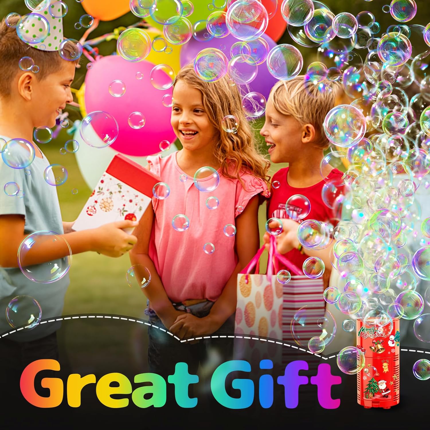 (🔥Last Day Promotion- SAVE 48% OFF)Fireworks Bubble Machine