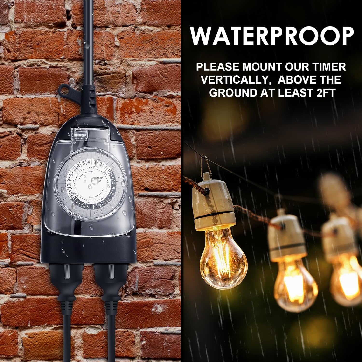 Upgrade Bird Bath Heater for Outdoors in Winter, Thermostatically Controlled, No Water Scale Formation