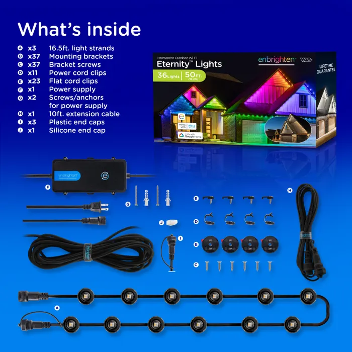 ✨Hot Sale 49% OFF -- Permanent Outdoor Lights