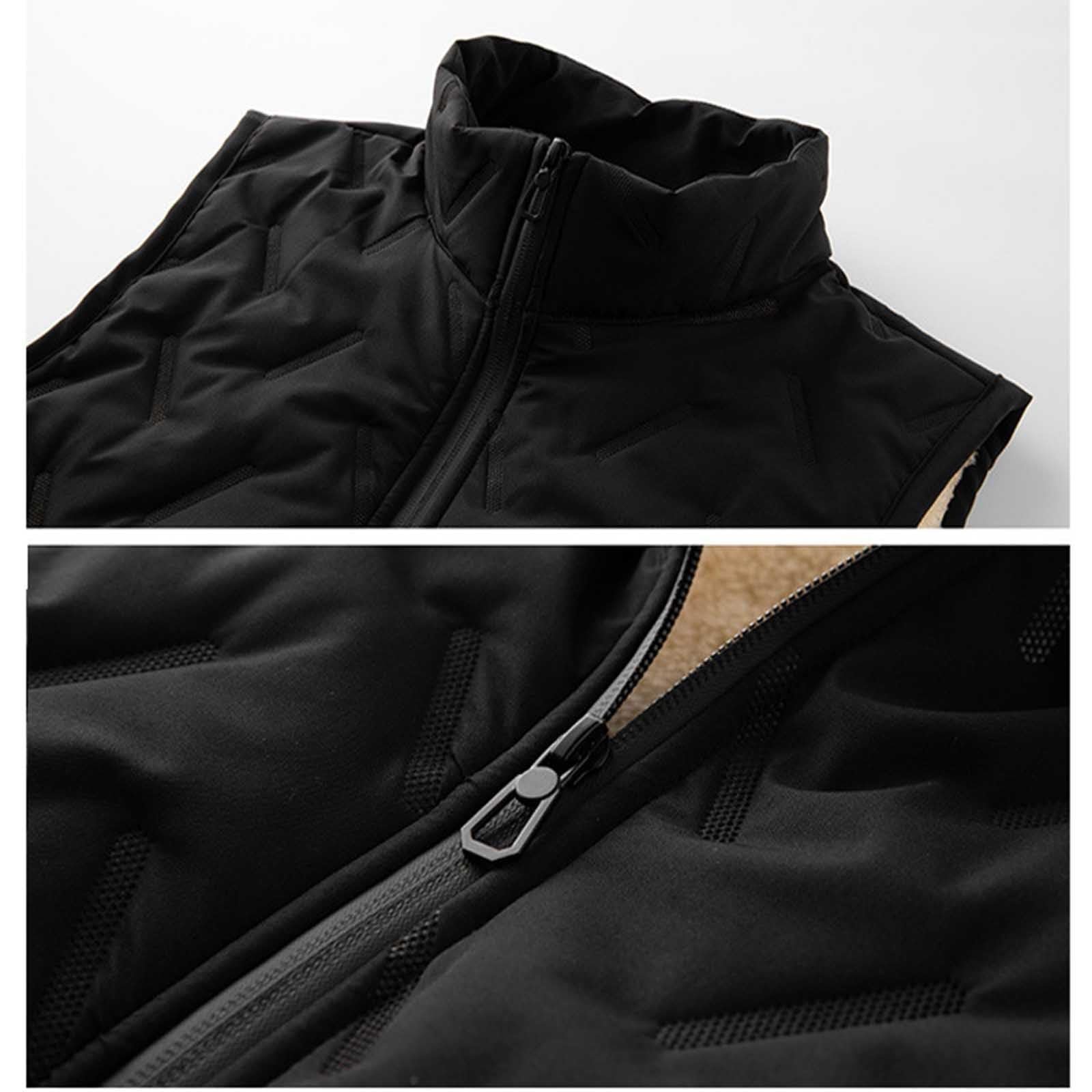 Men’s Warm Wool-Lined Vest