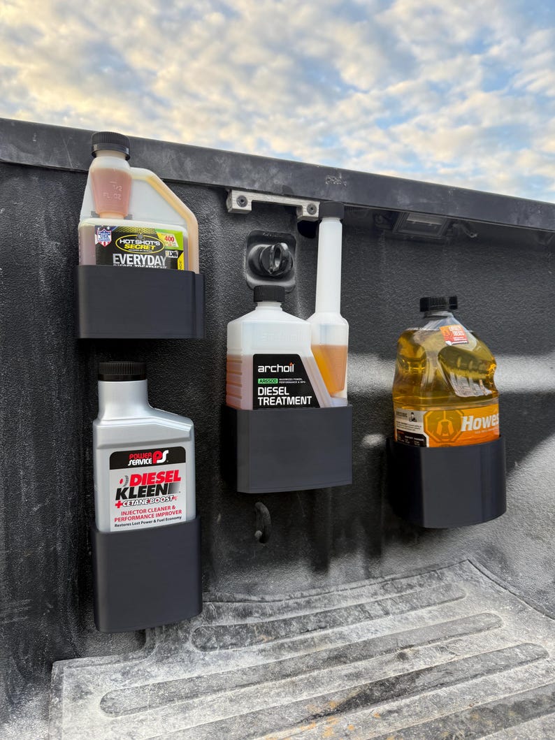 Magnetic Diesel Additive Holders - Hotshot EDT, Archoil, Howe's, Power Service - Screw Option - UV Resistant ASA - Limited Lifetime Warranty image 4