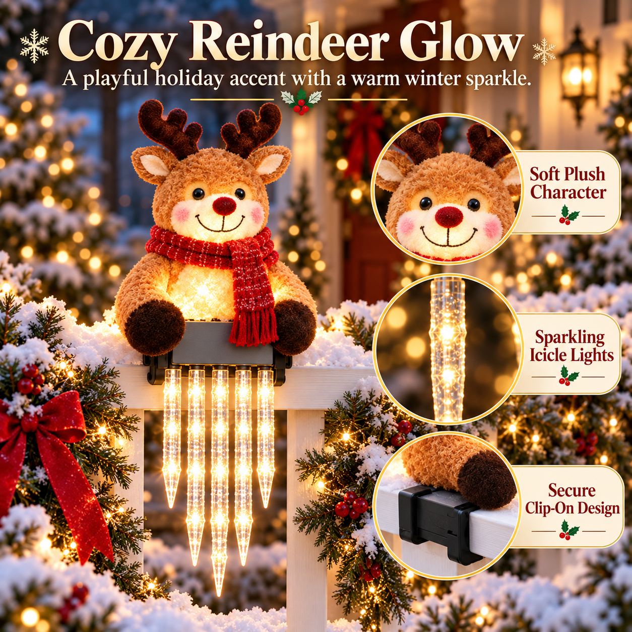 Christmas Outdoor Patio Decorative Lights