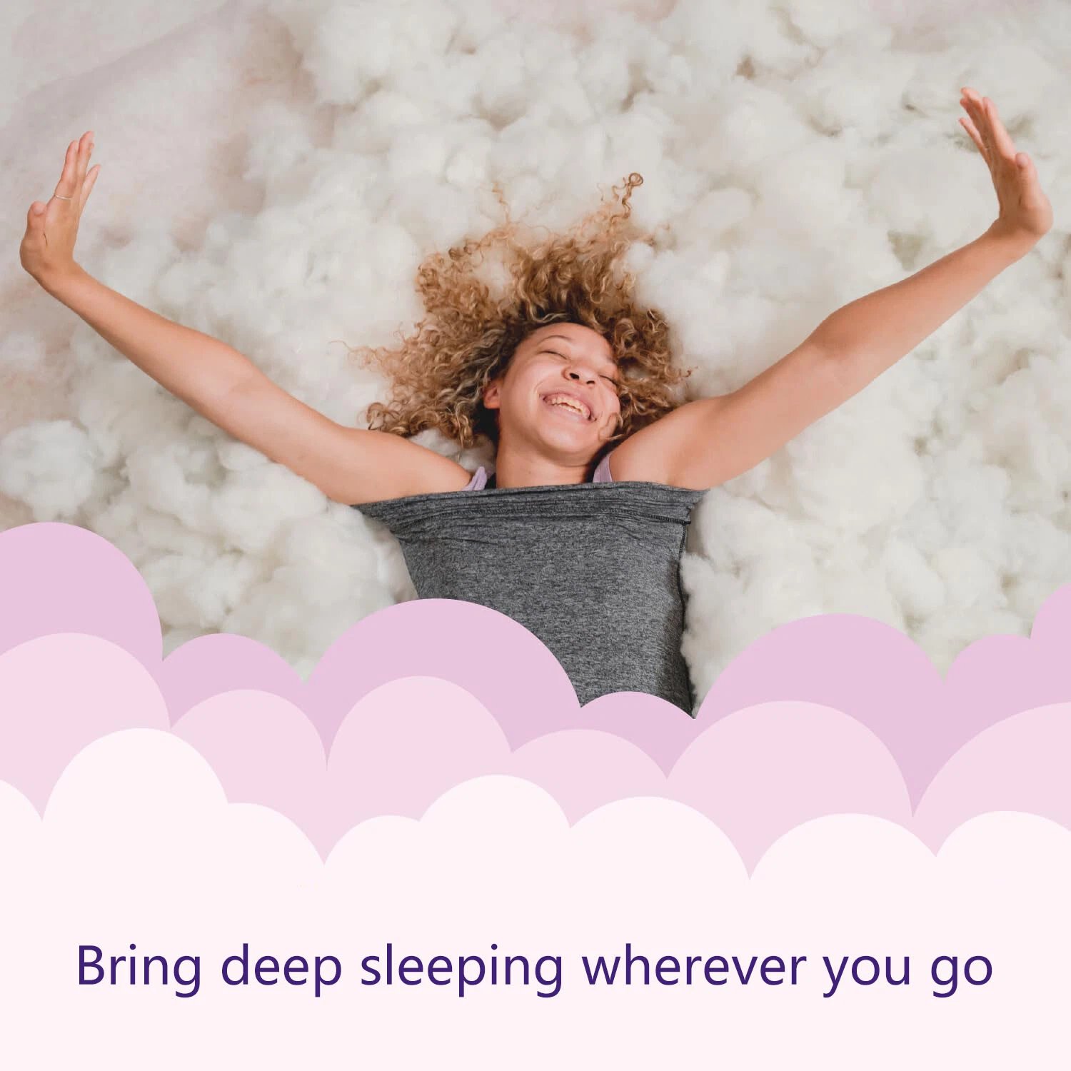 Light Pressure Sleeping Bag (like in mom's arms) - Relieves Sleep Disorders