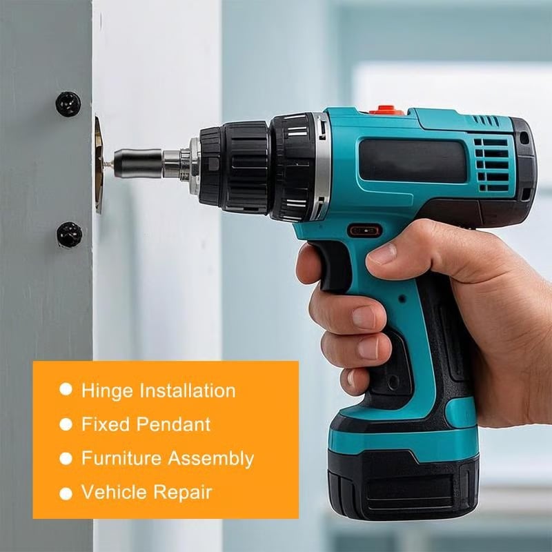 The Quantum Grip Strong Magnetic Screw Ring, 1/4 Inch/6.35mm Universal Magnetic Screw Ring Head