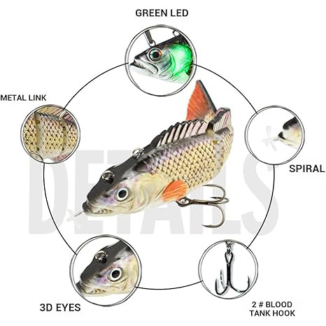 🔥Automatic swimming propeller intelligent simulation bait🐟