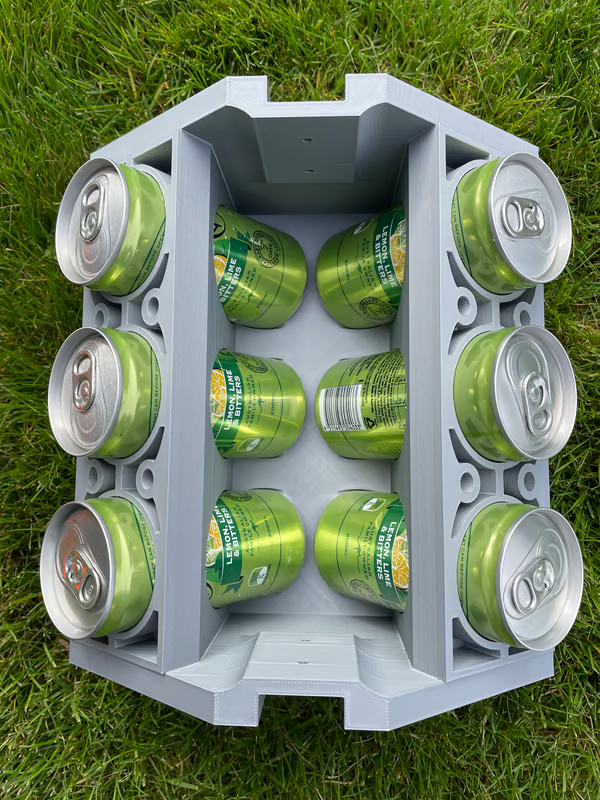 Car Engine Block cooler - Inspired Can Cooler Shaped Like Pistons