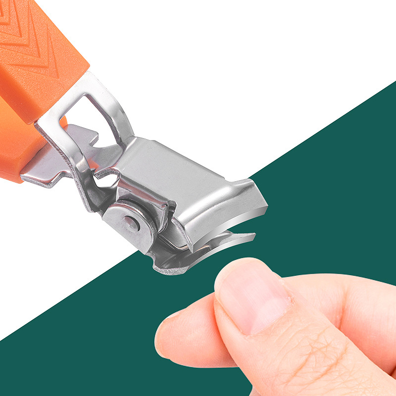 Enlarged And Widened Oblique Nail Clippers