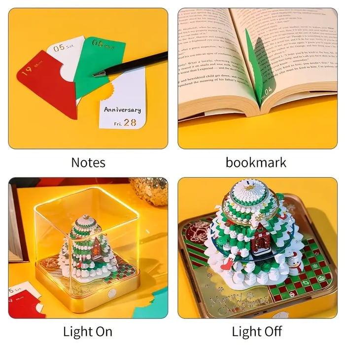 🎄Tree House Paper Sculpture Calendar