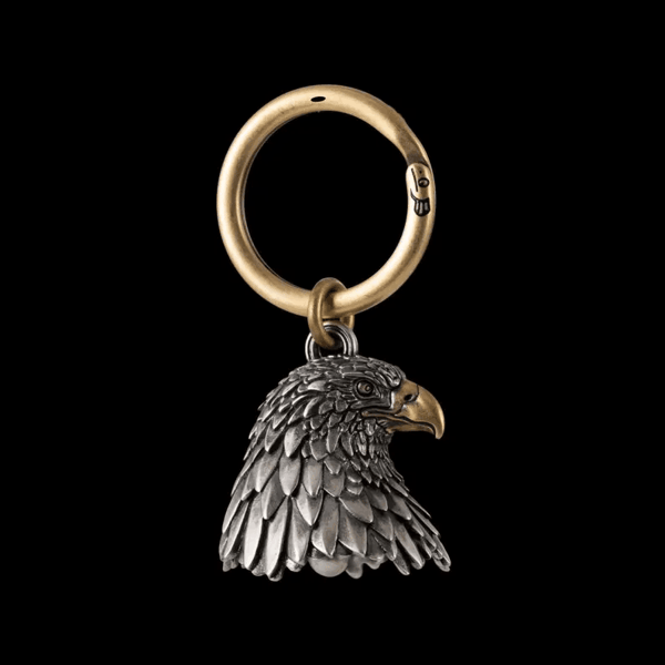 Handcrafted Bronze Eagle Bell
