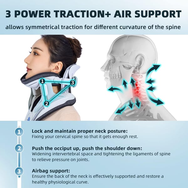 Keillini™ Neck Stretcher for Cervical Pain Relief