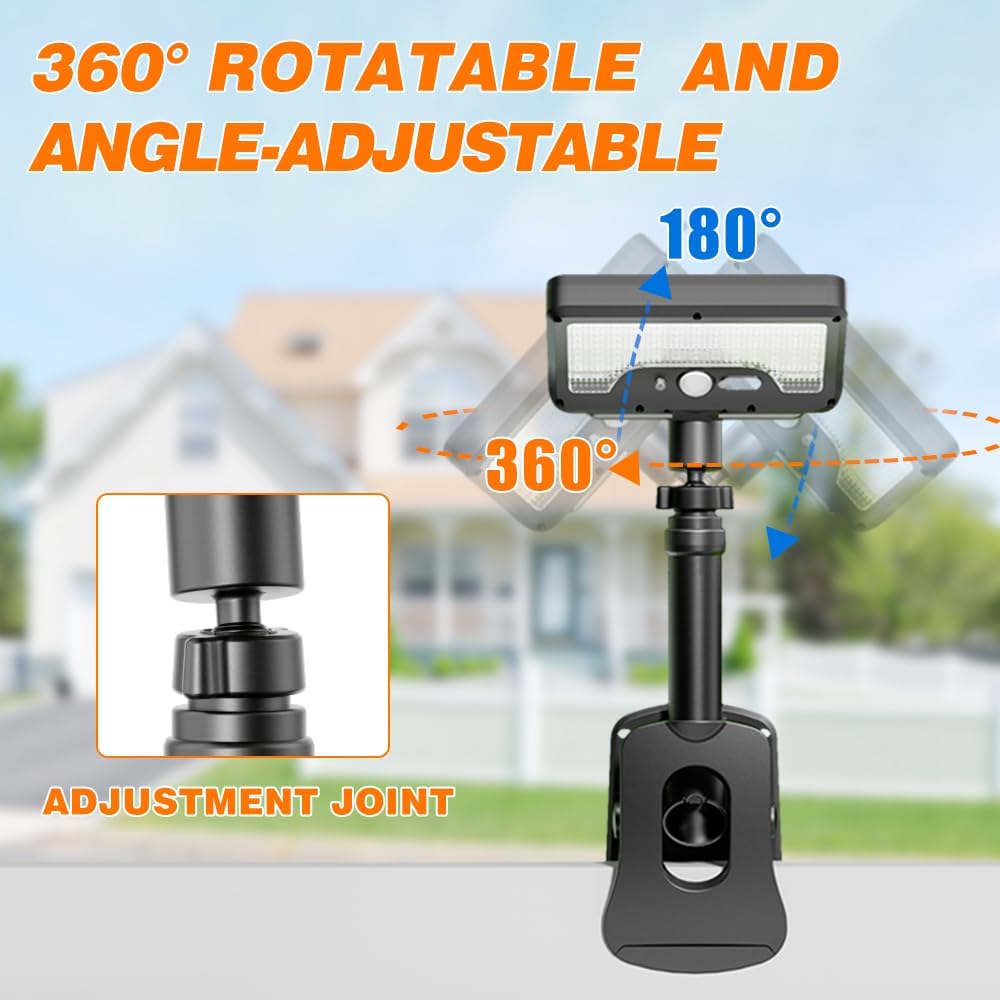 Outdoor Solar Motion-Activated Light