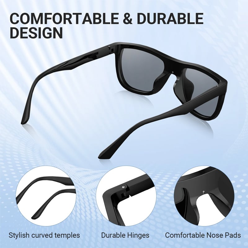  Smart Photochromic Polarized Sunglasses