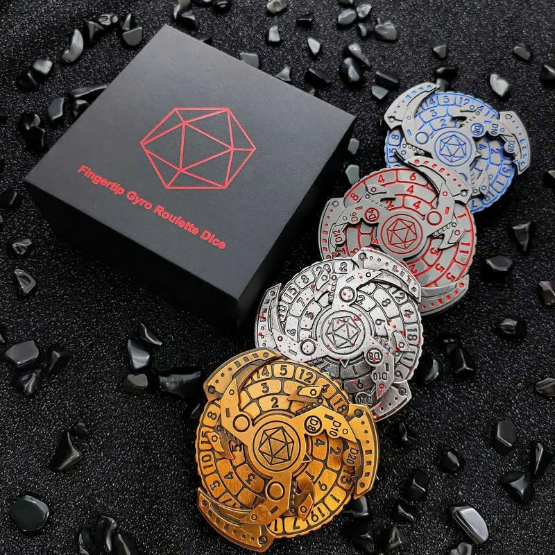 DND Metal Dice Spinner