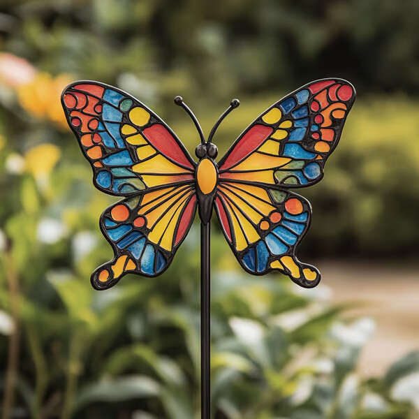 🐌🌱Colorful Animal Plant Stake