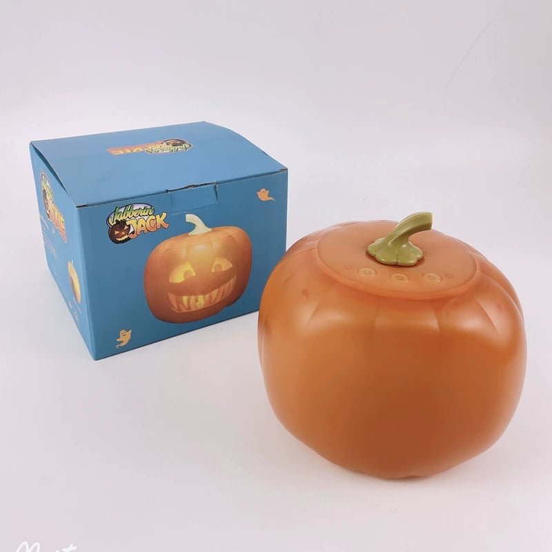 🎃3D Jabberin' Jack The Talking Animated Pumpkin with Built-In Projector & Speaker